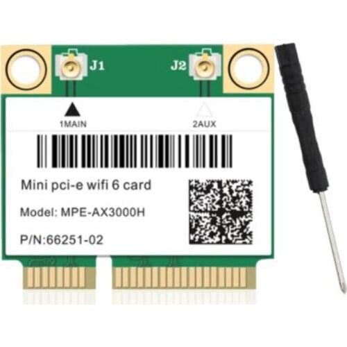 Notebook Minipci-E Desktop Computer AX3000H Built-in HMB Wireless Network Card Bluetooth WiFi6 Receiver