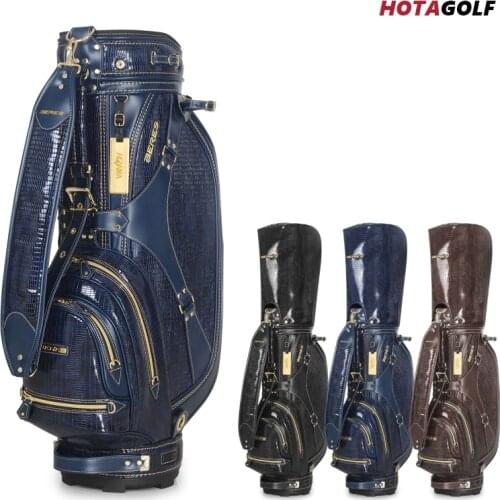 New waterproof PU golf bag mens professional golf bag in three colors