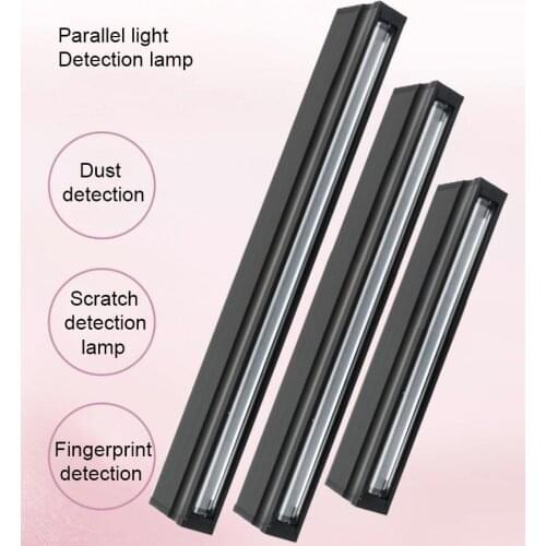 Dust detection Scratch detection Fingerprint detection Parallel light detection lamp,freeshipping