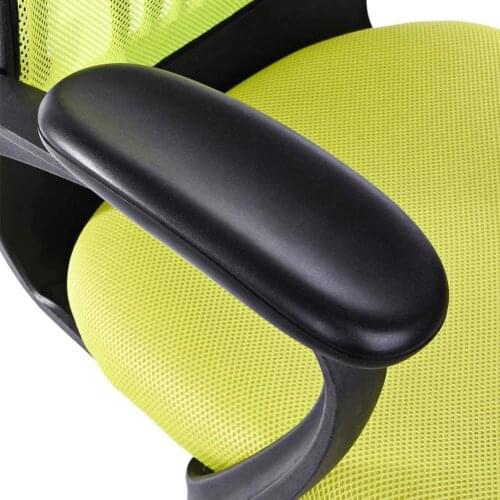 2PCS Office Chair Armrest Pad Cushion Non-Slip Leather Soft Memory Foam Elbow Pillow Armrest Pads Cover For Computer Gamer Chair