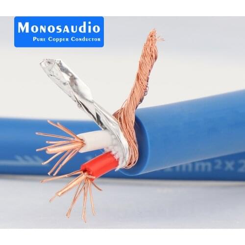 Monosaudio One Pro Series A204 Signal Cable Multplex 5N OFC Interconnect Cable Isolation Audio Cable