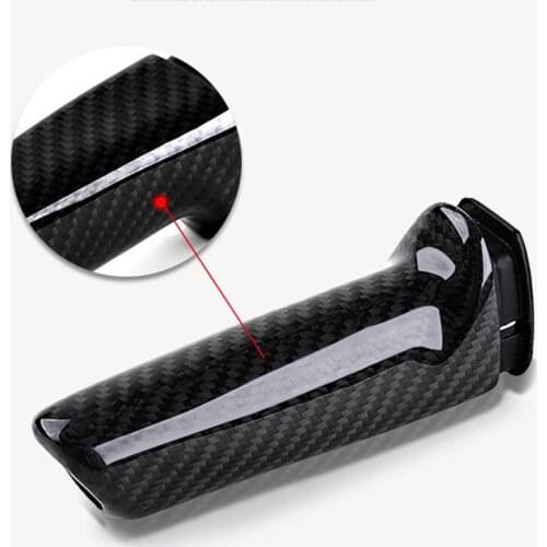 Universal Carbon Fiber Hand Brake Presses, Inner Aweetener,For Bmw E46, E90, E92, E60, E39, F30, F34, F10, F20 free shipping