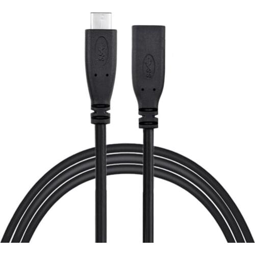 DOONJIEY USB Extension Data Cable Type C USB 3.1 Male to USB-C Female High Speed Connector Extension Data Cable 0.3M/0.5M/1M/2M