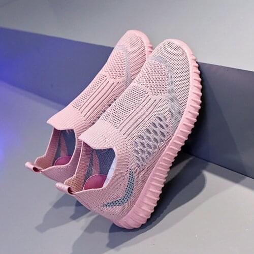 New Spring Womens Sneakers Casual Breathable Sports Shoes Non-Slip Soft Comfortable Footwear Trend All-Match Zapatillas 2021