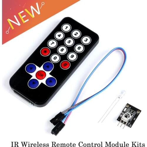1LOT Infrared IR Wireless Remote Control Module Kits DIY Kit HX1838 For Arduino Raspberry Pi