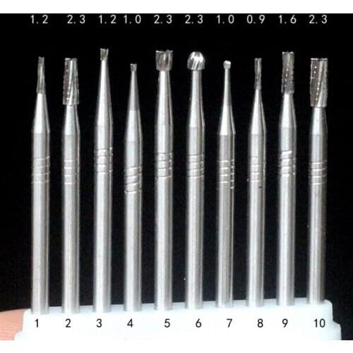 10pieces/set Slow needle head ivory fine carving knife jade beads copper metal woodworking tools