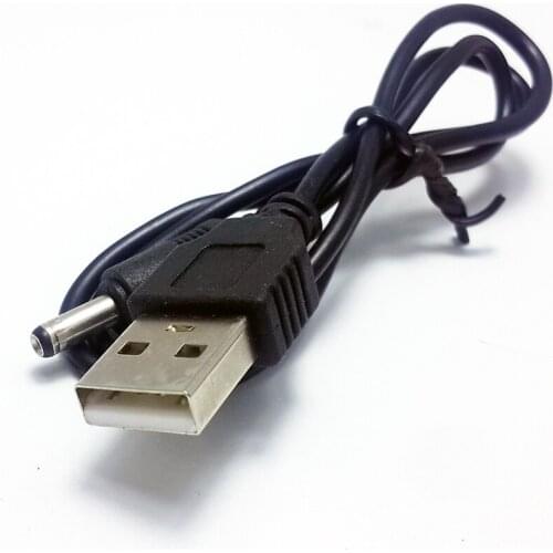 2 pieces/lot, USB to DC, 3.5 mm power cord, USB supply wire, charging wire, 5V power cord, adapter wire