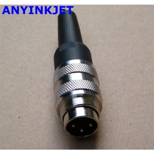 3 WAY DIN PLUG WA500-0036-581 use for videojet 1210 1510 etc printer