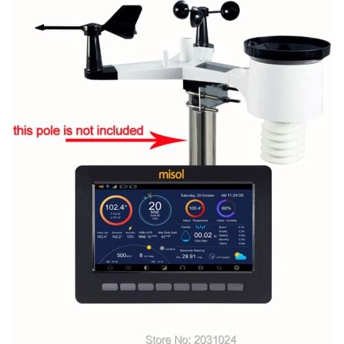 Wireless weather station connect to WiFi, upload data to web (wunderground)