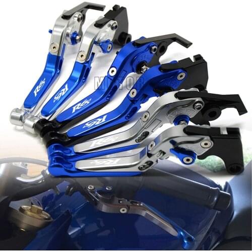 CNC Aluminum Motorcycle Adjustable Folding Brake Clutch Levers For Yamaha R6S CANADA VERSION 2006 R6S EUROPE 2006-2007 R 6 S