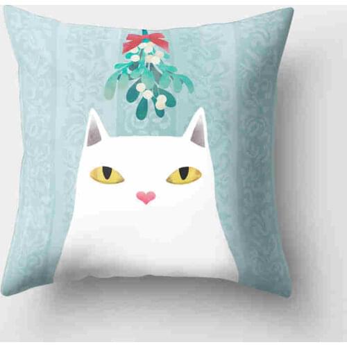 HGLEGYW Home Polyester Waist 18'' Decor Cover Sofa Throw Case Cushion Pillow