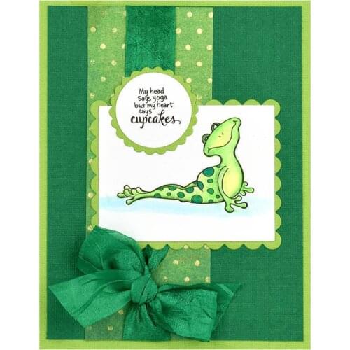 Coffee Time Lovely Frog Transparent Silicone Clear Stamp For Scrapbooking Decoration DIY Craft Soft Stamp 2020 New