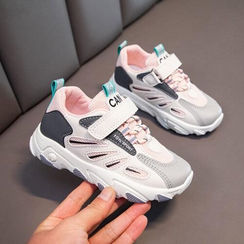Spring Kids Fashion Sneakers for Boys Breathable Sports Running Shoes Lightweight Children Summer Casual Walking Shoes for Girls