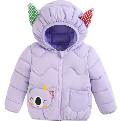 Kids Jacket Down Baby Girls Thicken Jacket Coats 2021 Winter Boys Outerwear Childrens Clothing Baby Winter Warm Jackets Coat