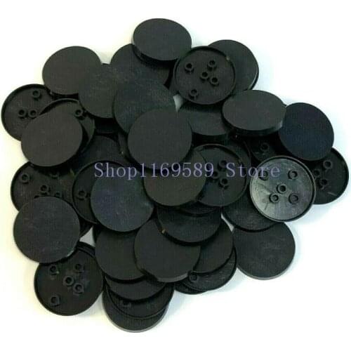 Lot Of 60PCS 40mm Round Bases For Miniature Wargames Table Games
