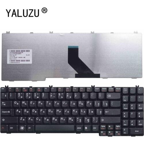 YALUZU New RU Keyboard for Lenovo IdeaPad B550 B560 V560 G550 G550A G550M G550S G555 G555A G555AX series Black laptop 25-008405