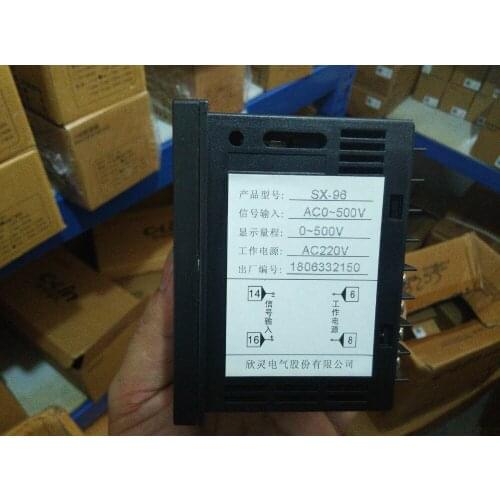 Brand new original authentic C-Lin SX-96 digital display AC voltmeter AC220V input AC500V