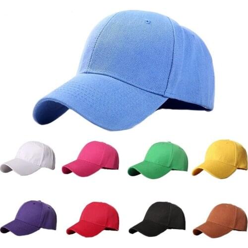 Plain Baseball Cap Women Men Snapback Caps Classic Polo Style Hat Casual Sport Outdoor Adjustable Cap Fashion Unisex