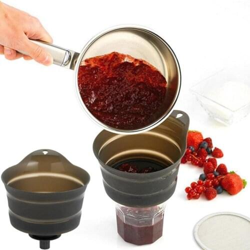 Collapsible Red Wine Filter Basket Cup Style Juice Strainer Kitchen Tool Milk Juice Coffee Food Filter Kitchen Colander Tool