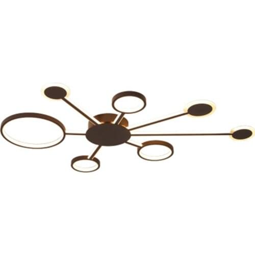 Modern Simple Nordic Art Ceiling Lamp Living Room Light Bedroom Lamp Creative Personality Book Room LED Light