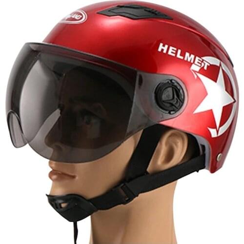 Top Quality Helmet Riding Helmet Motorcycle Sun Protection Battery Bottle Motorcycles Bicycle Safety Helmet