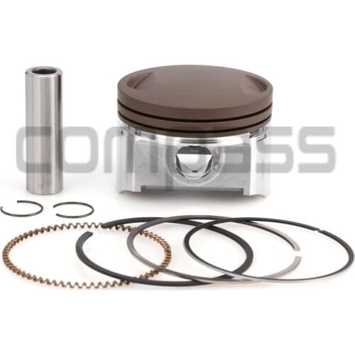 High performance CG250CC Piston Kit Assembly 67mm 16mm Pin for Loncin Zongshen Lifan Bashan etc CG250 250cc engine