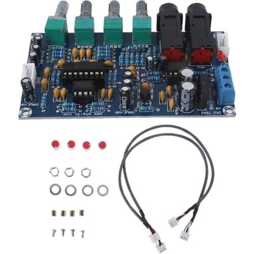 2021 New Dual Power Microphone Amplifier Board Sound AMP Module Digital Reverb Plate
