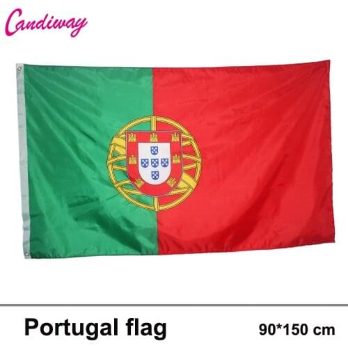3X5 PORTUGAL FLAG PORTUGUESE FLAGS NEW BANNER SIGN drapeau Office/Activity/parade/Festival/Home Decoration New fashion