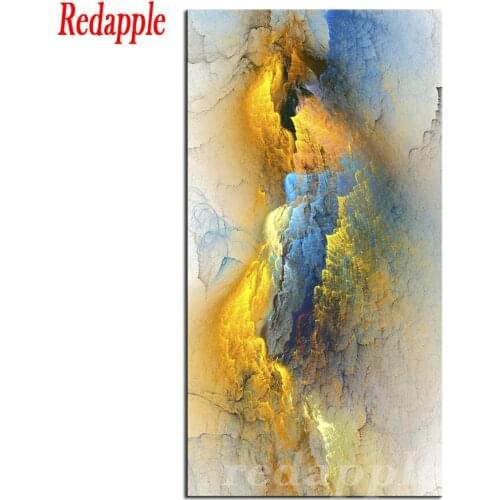 5D Diamond Embroidery abstract art Diamond Painting Stitch Cross Mosai ccolor cloud pattern Full Square/Round Drill Decoration