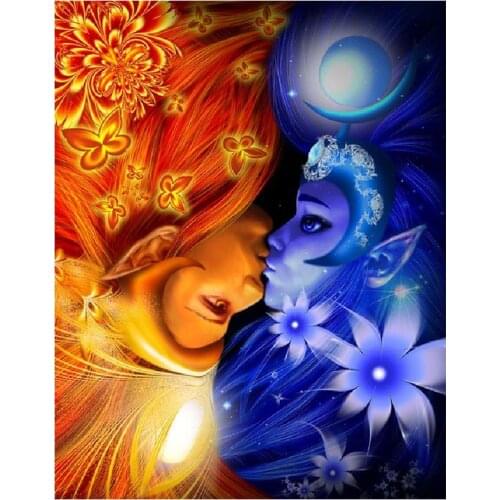 5D DIY Diamond Painting Kits Full Round Drill Wall Picture Handmade Rhinestones Mosaic Craft Gift Home Decor