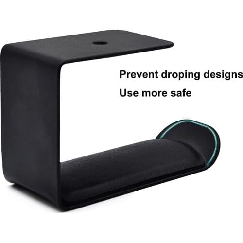For SONY AKG ATH BOSE Logitech Beaes Headphone Hook Hook Aluminum Adhesive Underside Stand Headphone Holder Headphone Hanger