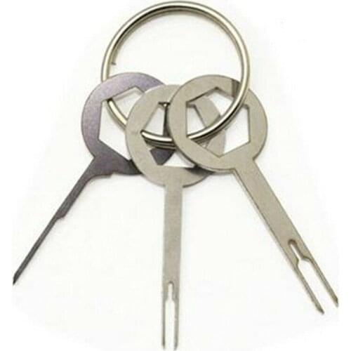 Wire Terminal Removal Tool Stainless Steel Harness Connection Picking Tool Car Electrical Wiring Crimp Connector Pin Extractor