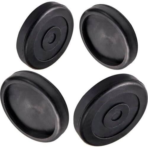 Round Rubber Arm Pads a Set of 4 HD Slip on 5715017 for BENDPAK Lift DANMAR Lift