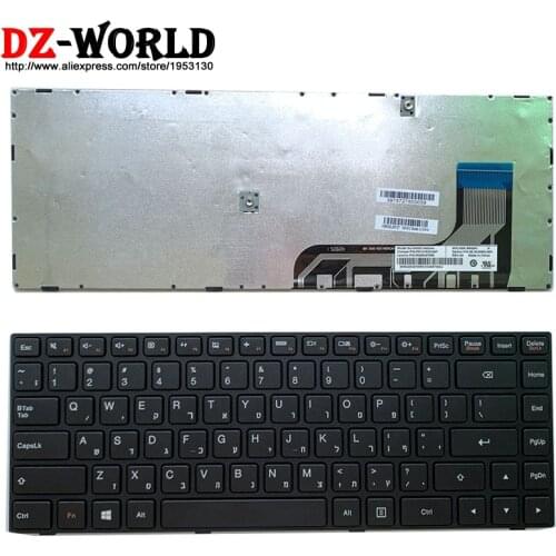 New Original Black Hebrew Israel Laptop Keyboard for Lenovo Ideapad 100-14IBY Series 5N20H47055 5N20J30727