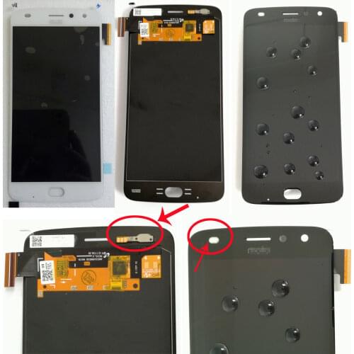 Original Super AMOLED For Motorola Moto Z2 Play XT1710 LCD Display Touch Screen