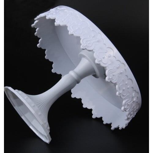 Plastic Cake Stand Round Cake Shelf Rack Holder for Wedding Party Cake Dessert Serving Tools Decoration European Style