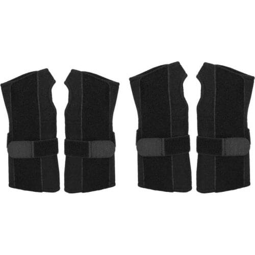 Adjustable Support Belt Adjustable Wrist Brace Ligament Injury Recovery Fixation Wrist Support Strap Black Therapy Braces