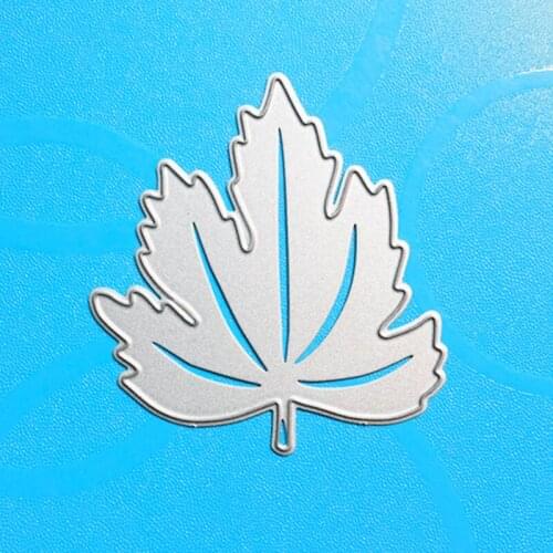 YLCD523 Maple Leaf Metal Cutting Dies For Scrapbooking Stencils DIY Album Cards Decoration Embossing Folder Die Cutter Template