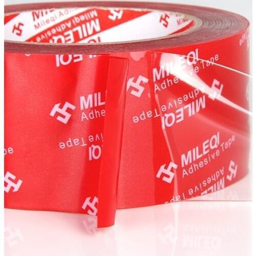 1pcs/lot wide 4cm length 3m Double-sided adhesive strength 10,000 times nano-thin transparent no trace high viscosity DIY