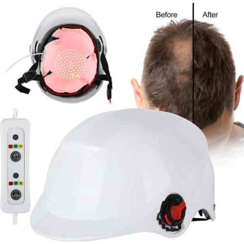 102pcs/108pcs Lamp Beads Red Light Therapy Hair Loss Treatment Device Hair Growth Helmet White Anti-loss Hair Cap Hat for Unisex