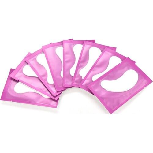 2 Pair Eyelash Pad Gel Patch Eye Pads Lint Free Lashes Extension Mask Eyepads