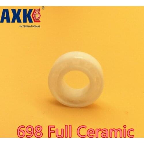 2019 Special Offer Limited Axk 698 Full Ceramic Bearing ( 1 Pc ) 8*19*6 Mm Zro2 Material 698ce All Zirconia 619/8 Ball Bearings