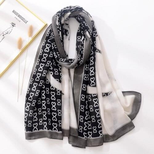 2021 Women Fashion Printed Pattern Cotton Scarf Shawls Wraps Hijabs 10pcs/lot