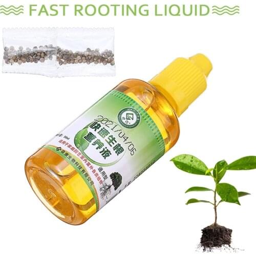 50ml Fast Rooting Liquid Agent Plant Rapid Growth Root Medicinal Hormone Regulators Plant Growing Root Seedling Germination