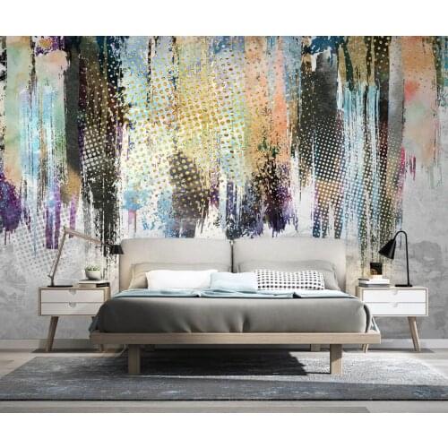 Abstract Painting Euroepan Wall Mural Canvas Contact Paper 3d Wallpaper Home Decor Luxury Makeup Backdrop 3d Wall Paper