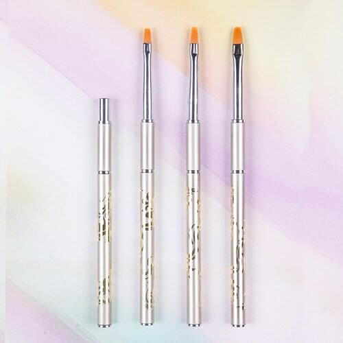 SBA-2053Flant high quality 1PC Korea taklon hair nail art gel varnish makeup cosmetic brush for a manicure