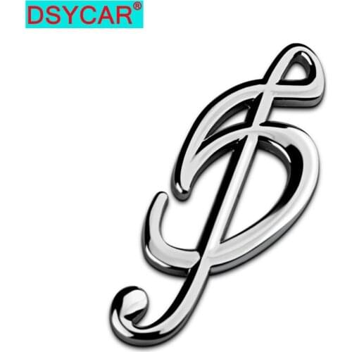 DSYCAR 1Pcs 3D Metal Car Side Fender Rear Trunk Emblem Badge Sticker Decals for BMW 525 530 535 Car Styling