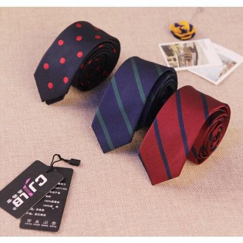 New Fashion Brand Necktie Groom Gentleman Ties Wedding Birthday Party Gifts For Men Formal Striped Silk Gravata Slim Arrow Tie