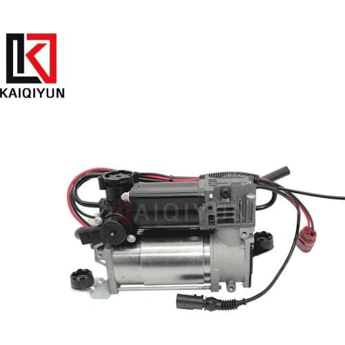 Air Suspension Compressor Pump For Audi A6 C6 4F Allroad S6 A6L Airmatic Pump With Valve Bracket 2004-2011 4F0616005E