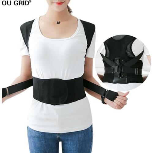 Posture Corrector for Men and Women Spinal Support Back Brace Improve Bad Posture Back Pain Relief Adjustable Support Belt
